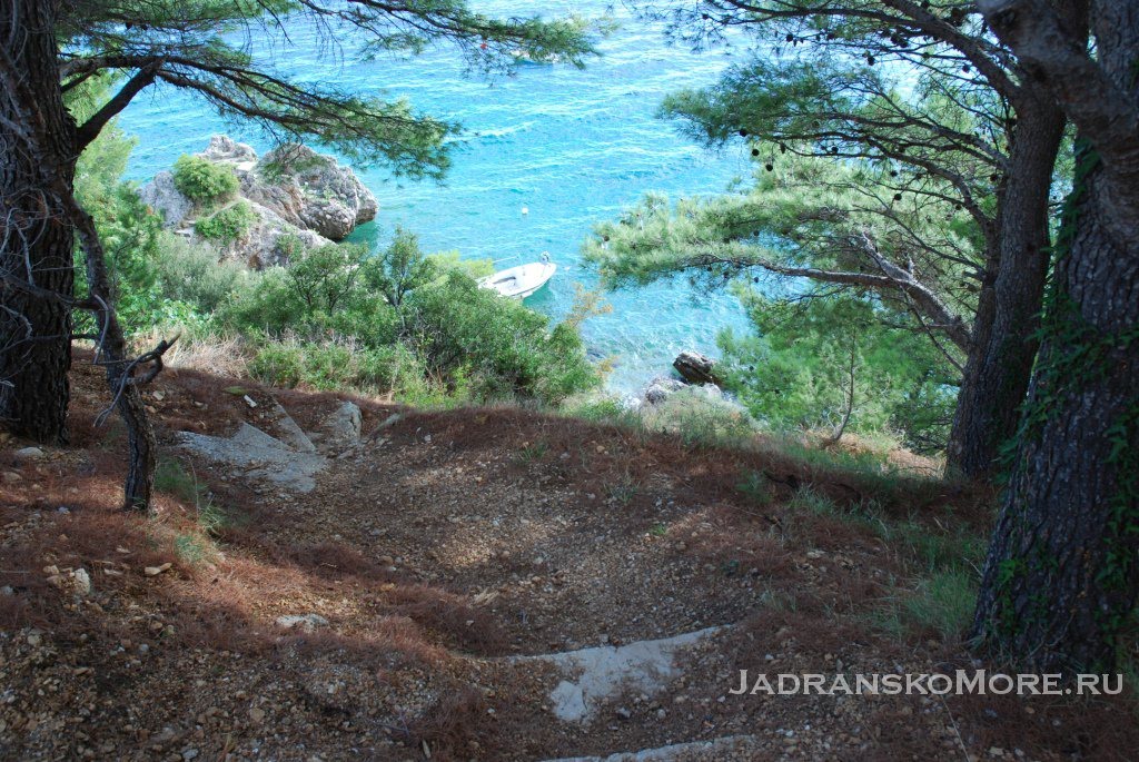Pisak slope to the sea