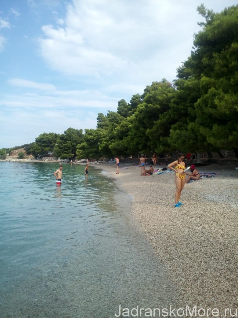 Podgora Plisivac beach