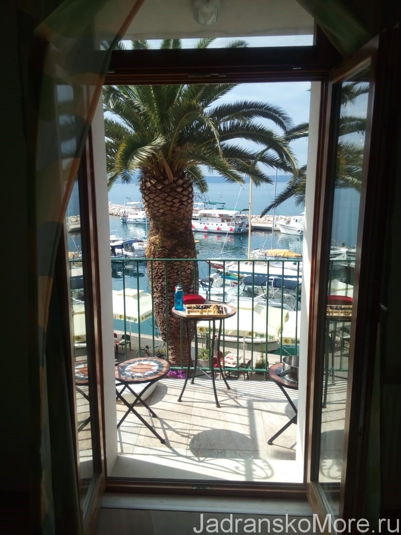 Podgora View from apartment