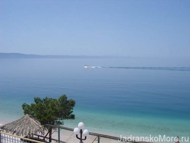 Podgora apartment balcony view 01