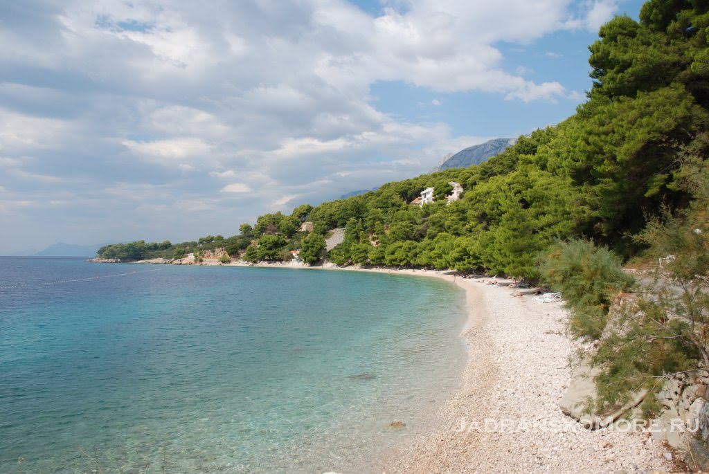 Podgora beach Striezice