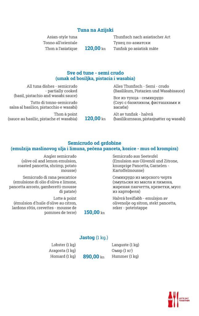 Рыба, ракообразные и моллюски