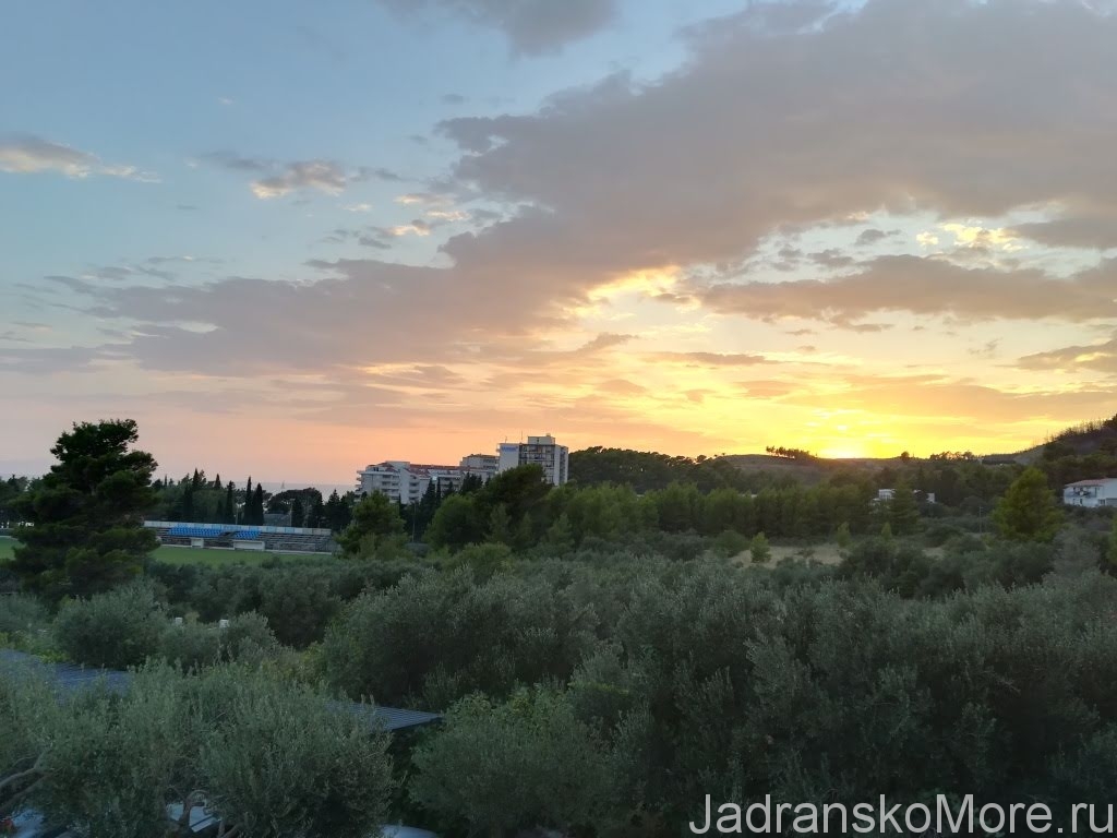 Закат в Тучепи