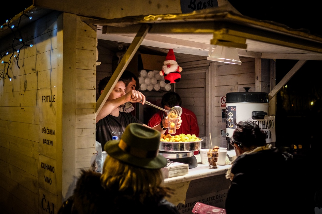 food on street